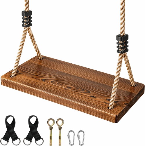Wood tree swing - seat,, wooden