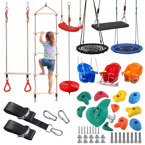 Garden swings and climbing - garden,