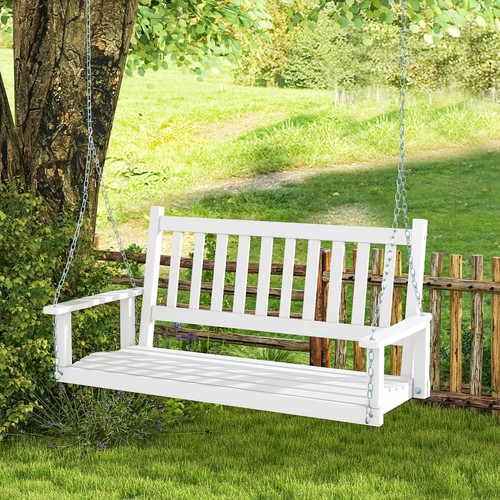 Wooden hanging porch - swing, 2