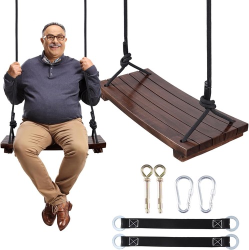 Pellor wooden swing seat - wooden,