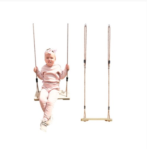 Wooden swing seat for kids - for, –