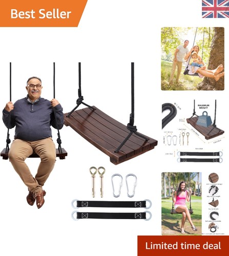 Wooden swing seat beech - swing, tree