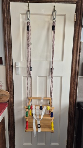 Child wooden garden swing - child's,
