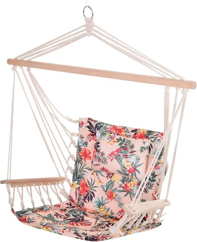 Hanging hammock chair floral - hanging,