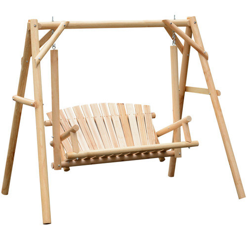 Porch swing wooden seater - wooden, 2