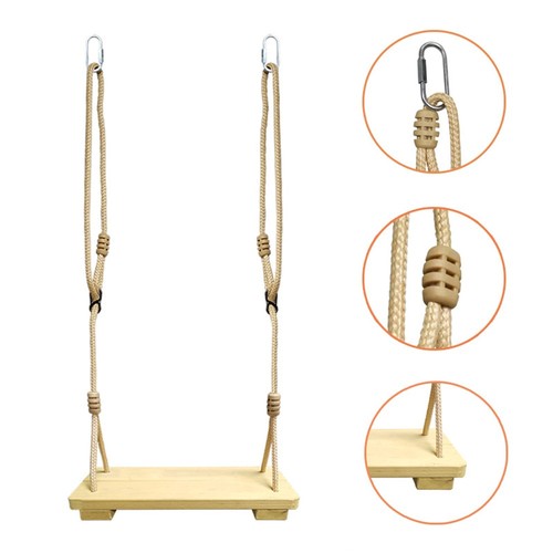 Wood tree swing - wood, seat