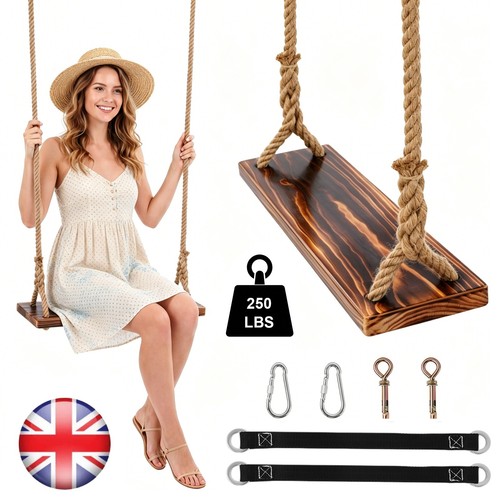 Wood tree swing - wood,