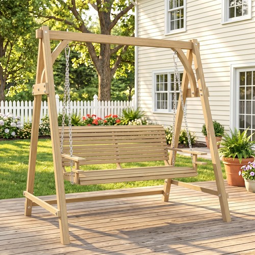 Outsunny seater wooden - outsunny,