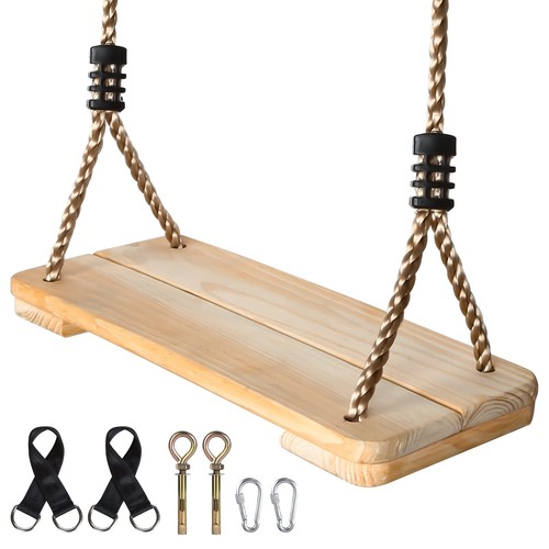 Wood tree swing seat - wood, seat,
