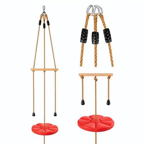 Climbing rope tree swing - climbing,