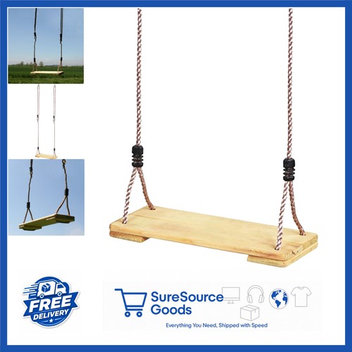 Adjustable pine wooden swing - pine,