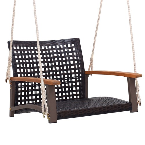 Rattan hanging swing - hanging, chair